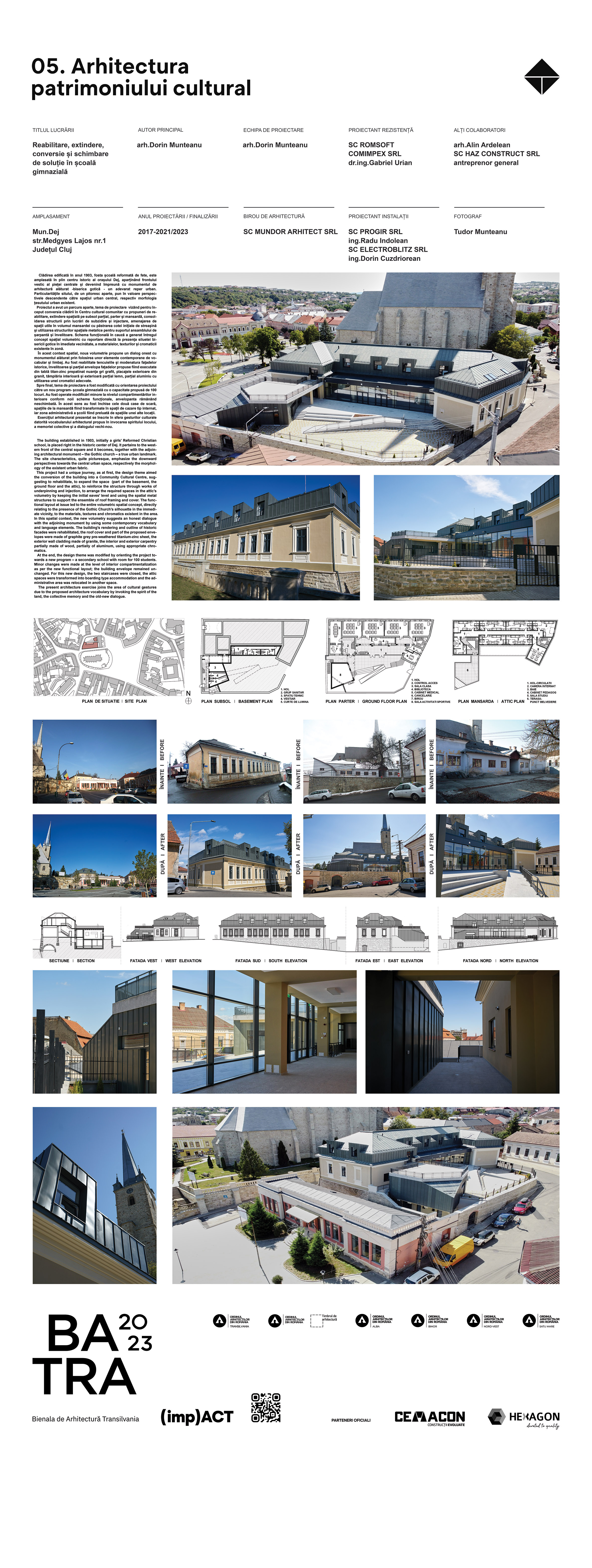 05 11 arh-dorin-munteanu reabilitare-extindere-conversie-si-schimbare-de-solutie-in-scoala-gimnaziala PANOU BATRA SC MUNDOR ARHITECT